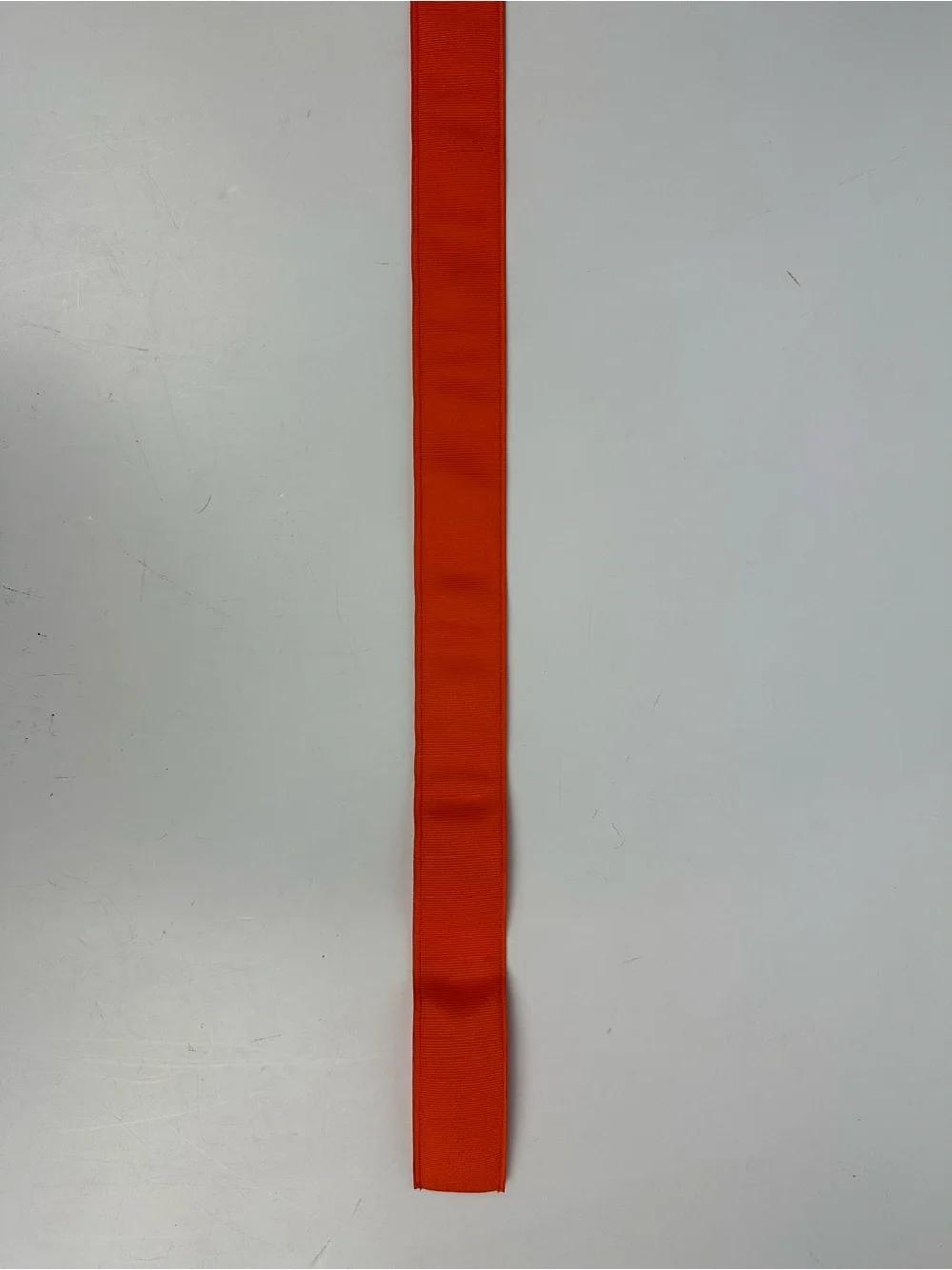 Polo by Ralph Lauren Bright Orange Canvas D-Ring Ribbon Belt